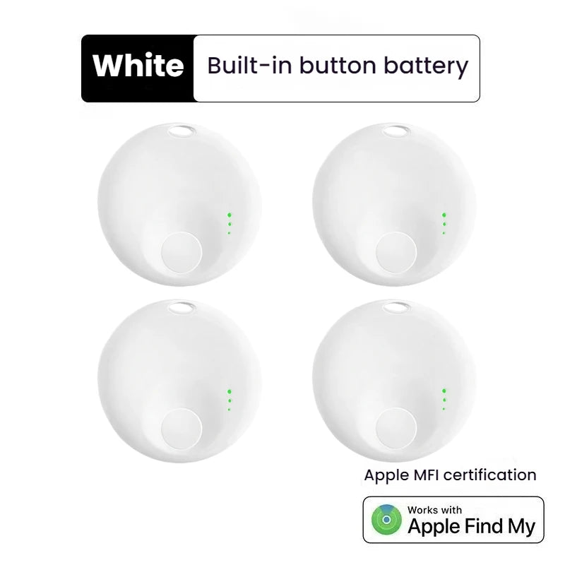 Smart Bluetooth GPS Tracker Tag Compatible with Apple Find My App for Pet Luggage Earbud Finder Wireless Tracking Device