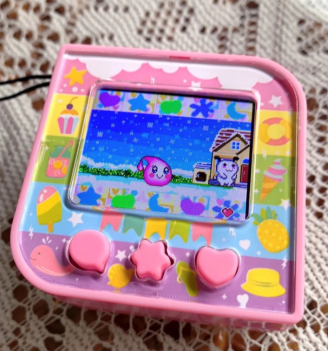 Tamagotchi Original Electronic Pet Machine Game Console English Version Color Screen Pet Development Toys Gifts