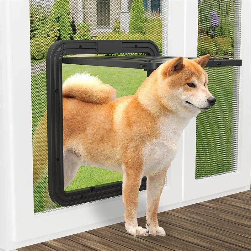 Dog Screen Door Large Dogs Pet Supplies Magnetic Insect Screen Door for Dog Magnetic Screen Automatic Closing Doors