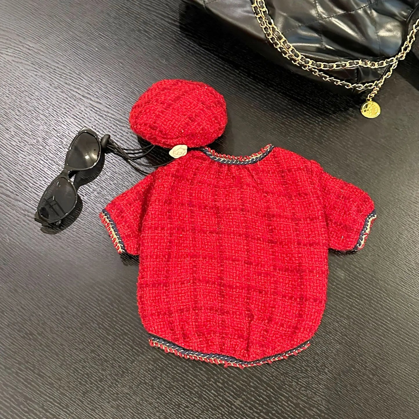 New Winter Classic Plaid Dog Clothes Exquisite Jacket And Hat Set Dog Jacket French Bulldog Schnauzer For Samll Medium Dog