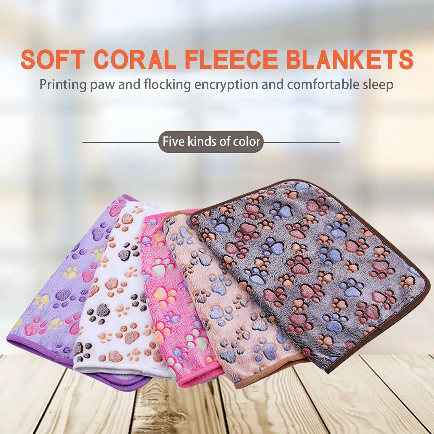 Pet Blanket Bed Mascotas Cama Perros Cachorro Soft Cute Printing Pets Fleece Sleep Mat Pad For Dogs And Cats Lovely Cushion