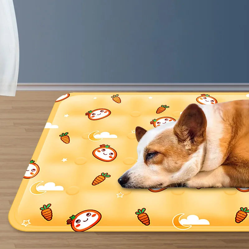 Dog Cooling Mat Summer Pet Cold Bed Extra Large For Small Big Dogs Pet Accessories Cat Durable Blanket Sofa Cat Ice Pad Blanket