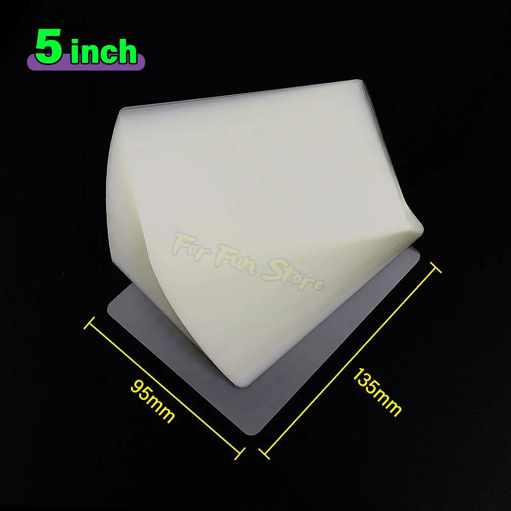 For Fun 3/4/5/6 Inch 100 Sheets 60 Mic Thermal Laminating Film PET Plastic Film For Photo/Card/Picture Hot Laminator Film