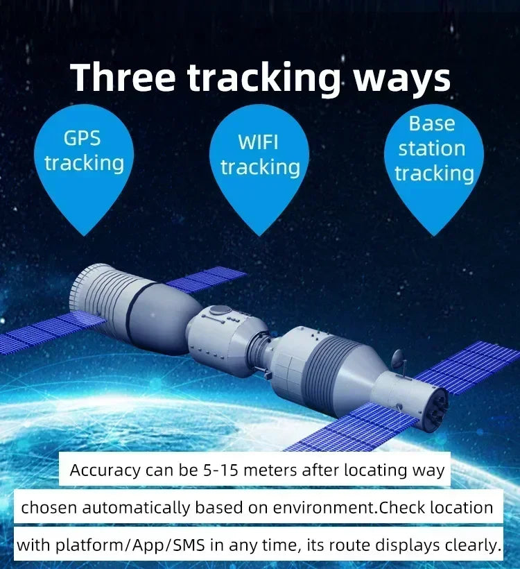 Solar Powered 4G Smart Cattle Tracker, GPS Locator Find Animals WIFI Cow Sheep Horse Camel Pets Tracking Device for Cow Tracking