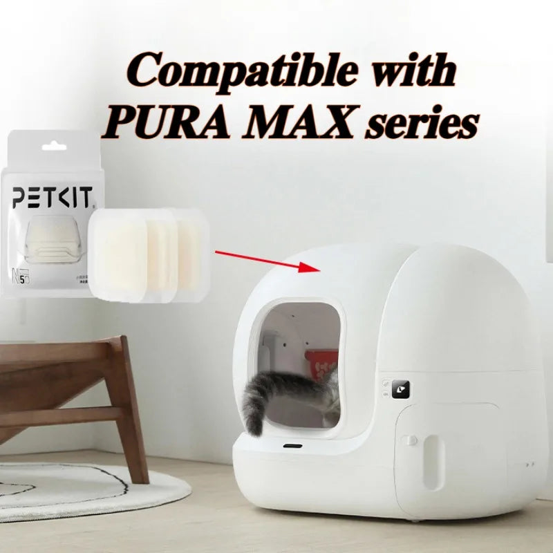PETKIT Deodorant Block Pet Automatic Cat Litter Box Dedicated N50 Deodorant for PURA MAX Cat Toilet Pet Products Supplies