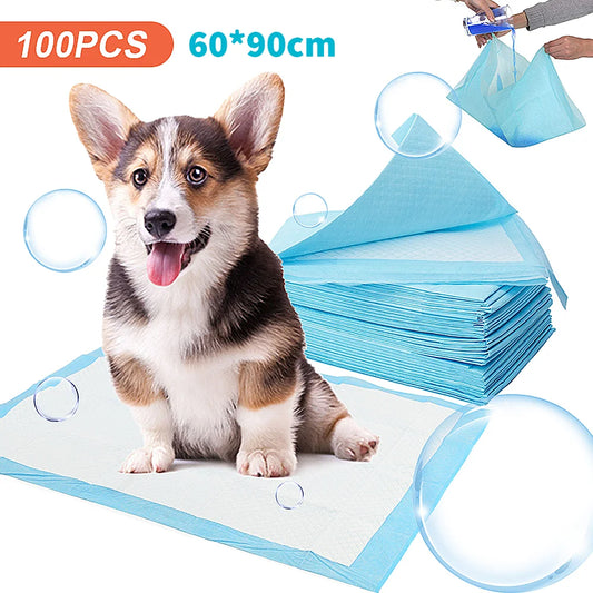 Pets Disposable Training Pads, Super Absorbent Pet Diapers, 5layer Efficient Water Absorption Design, Dog Cat Disposable Pee Pad