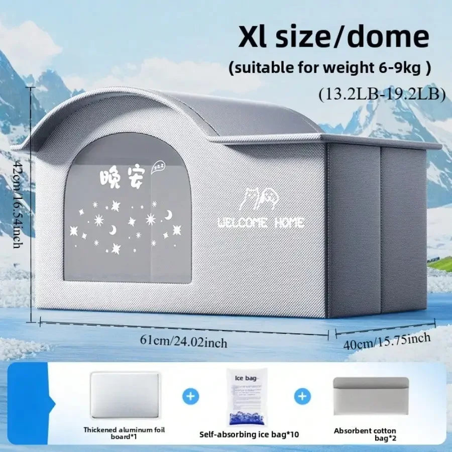 Pet House  summer small Cat dog Ice House Air Conditioning BED Summer Cooling Tool Nest Dog Dog Four Seasons Pet Ice House