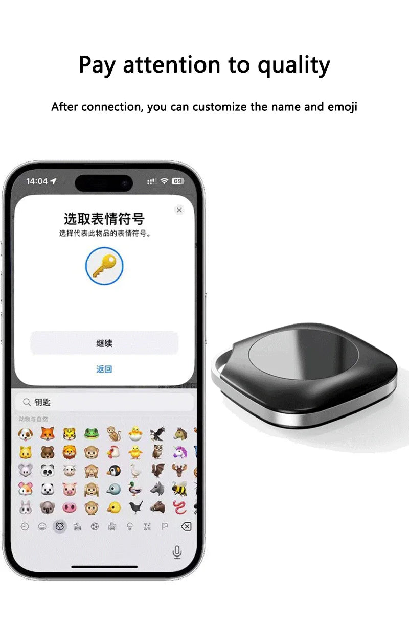 Anti-Lost GPS Tracker Locator Finder Bluetooth-compatible Smart Activity Tracker Real-Time Global Location Tracker for Dogs Cats