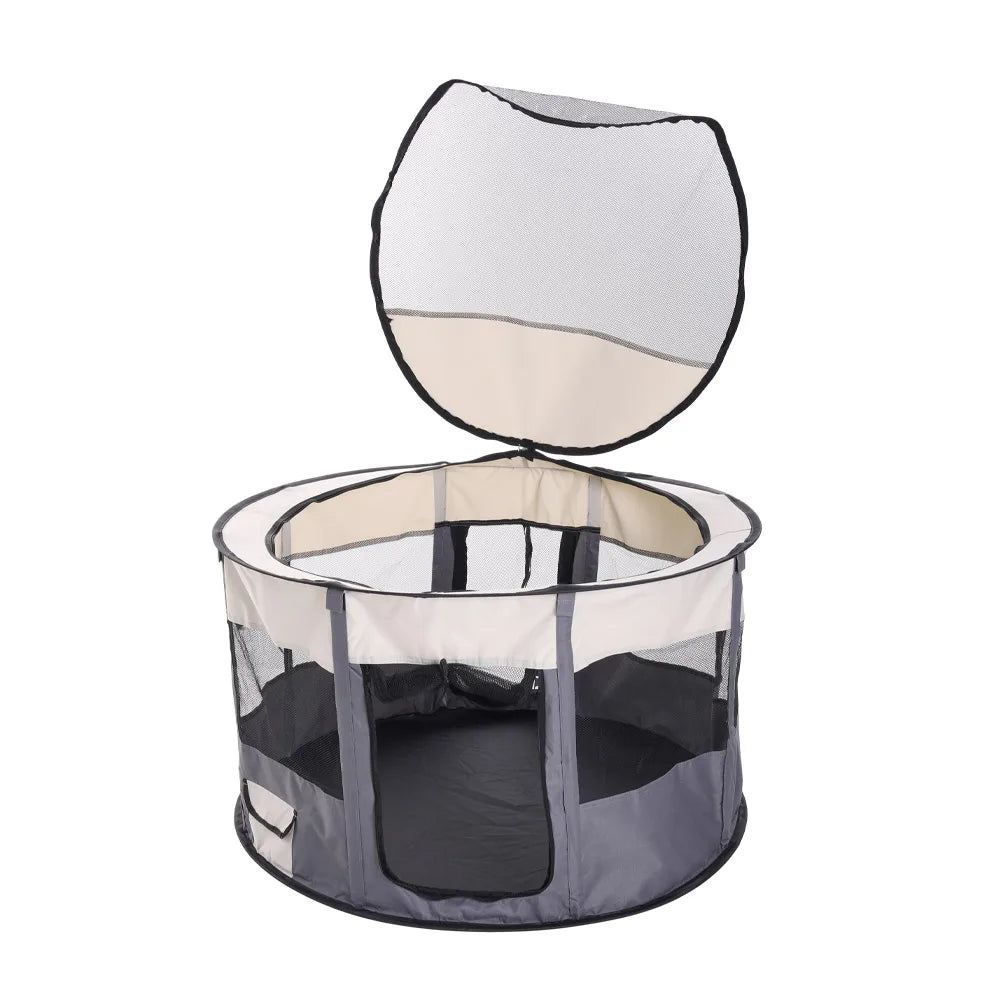 Tieker Foldable Cat Delivery Room Pet Supplies Cat Bed Portable Pet Tent Breathable Cat and Dog Dual-purpose Tent