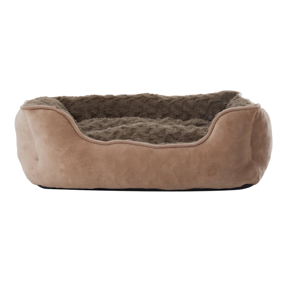 Tieker Furry Pet Bed Cat Bed Dog Bed Sleeping Mat Suitable for Large, Medium and Small Pets