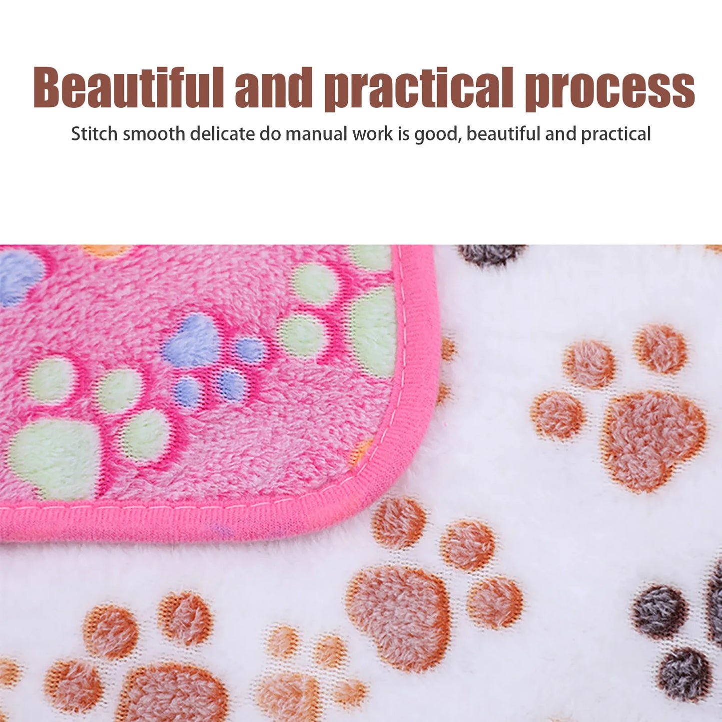 Pet Blanket Bed Mascotas Cama Perros Cachorro Soft Cute Printing Pets Fleece Sleep Mat Pad For Dogs And Cats Lovely Cushion