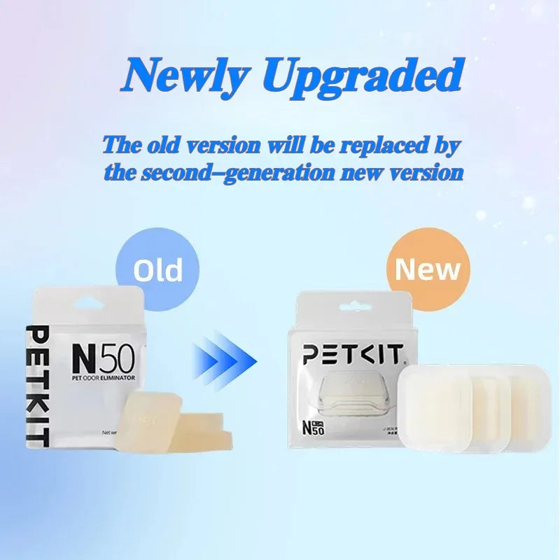 PETKIT Deodorant Block Pet Automatic Cat Litter Box Dedicated N50 Deodorant for PURA MAX Cat Toilet Pet Products Supplies