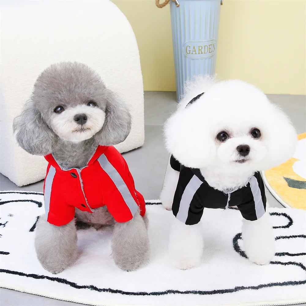 Winter Pet Dog Jumpsuit Waterproof Warm Dog Clothes for Small Dogs Chihuahua Jacket Yorkie Costumes Shih Tzu Coat Pet Outfits