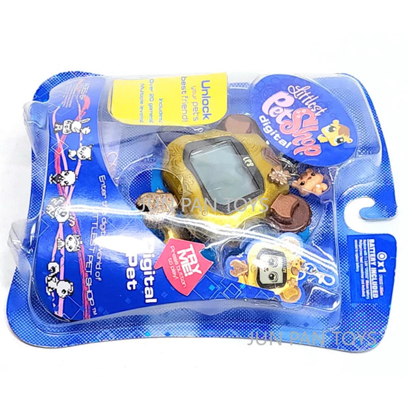 Littlest Pet Shop Digital Virtual Pet Handheld LCD Game Electronic Toy Kids Mini Collectible Interactive Toys Cartoon Animal Toy