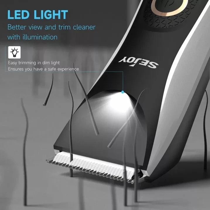 Sejoy Dog Cat Pet Hair Clippers Hair Trimmer Cat Shaver Hair Cutting Machine Puppy Grooming Haircut Low Noice