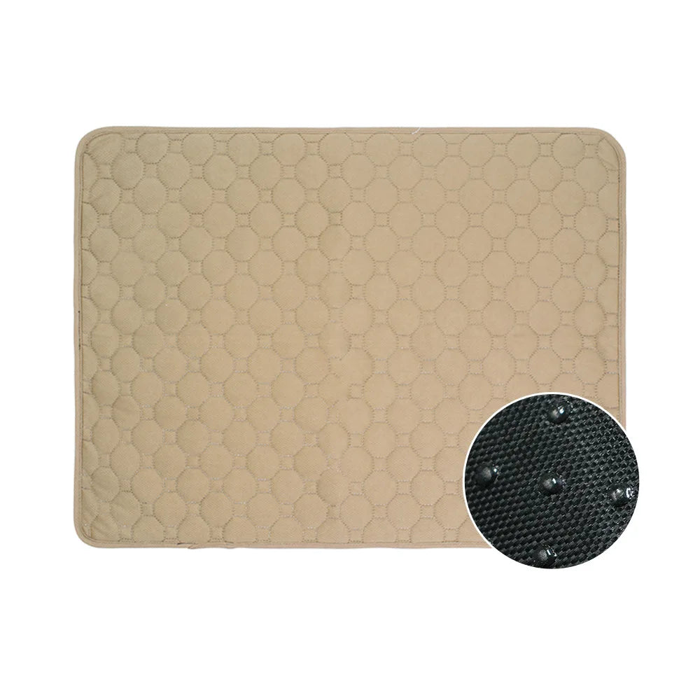Reusable Dog Pee Pad Blanket Absorbent Diaper Washable Puppy Training Pad Pet Bed Urine Mat for Pet Car Seat Cover Pet Supplies