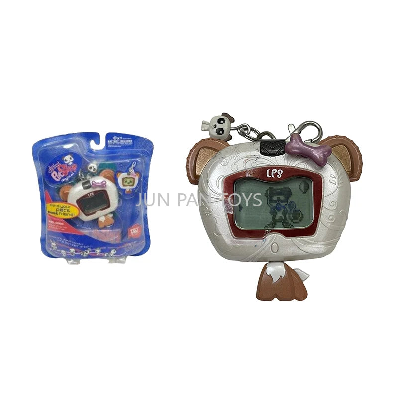 Littlest Pet Shop Digital Virtual Pet Handheld LCD Game Electronic Toy Kids Mini Collectible Interactive Toys Cartoon Animal Toy