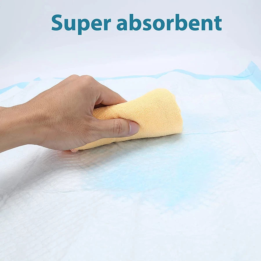 Tieker 20/40/50 pieces of disposable extra thick pet diapers pet training pads super absorbent cats and dogs pet supplies
