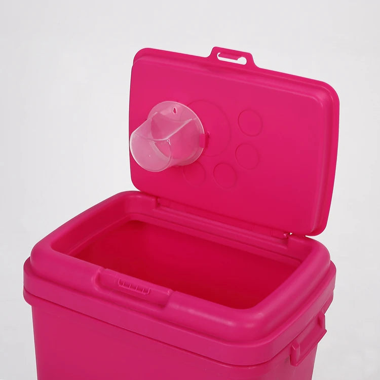 Plastic Pet Dog Food Storage Containers with Lid Airtight Sealed 15kg 40l Custom Printing Cat Dry Food Bin