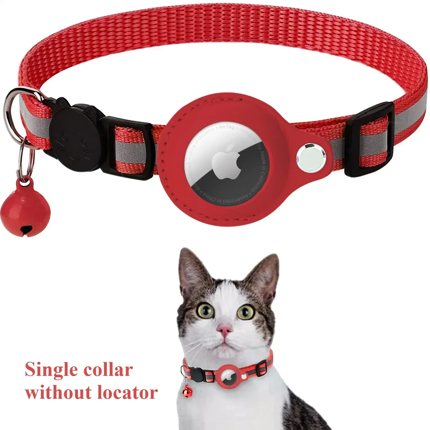Bluetooth Cat Dog Pet Anti-lost Tracker Pet GPS Tracker Smart Locator Dog Brand Pet Detection Wearable Tracker Reflective Collar