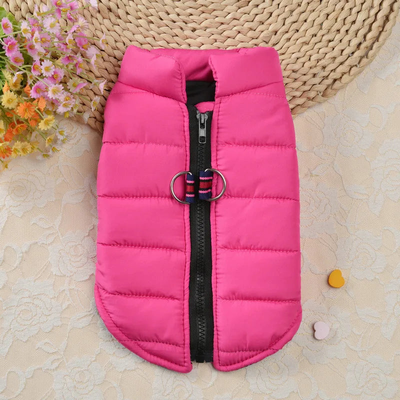 Waterproof Pet Jacket Winter Warm Dog Clothes for Small Dogs Puppy Cat Vest Chihuahua Costume Pug Poodle Yorkie Schnauzer Coats