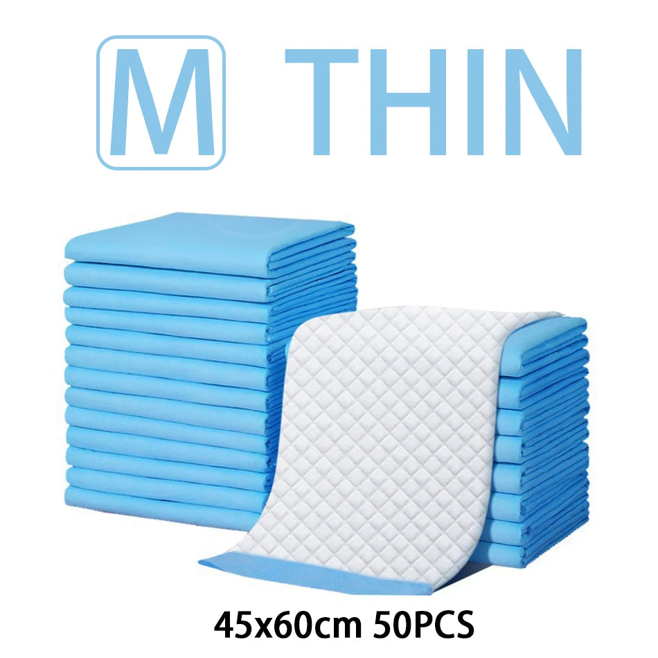 20-100PCS Pet Urine Pad Thickened Absorbent Disposable Dog Urine Pad Training Diaper For Dogs Pieces Cat Urine Pad Pet Supplies
