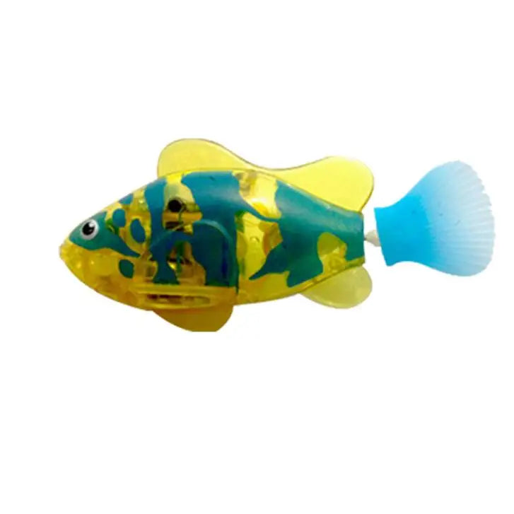New Funny Swimming Electronic fish Activated Battery Powered Toy  Pet for Fishing Tank Decorating toys