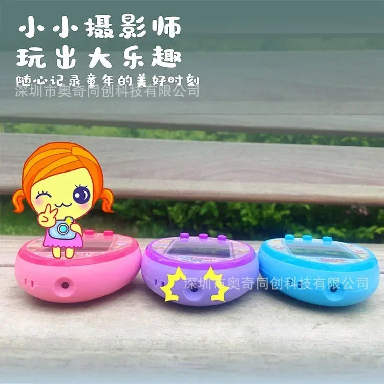 Hot Tamagotchi Toumapet Photograph Virtual Pet Machine Wechat Interaction Make Friends Usb Charging Electronic Pets Game Conso