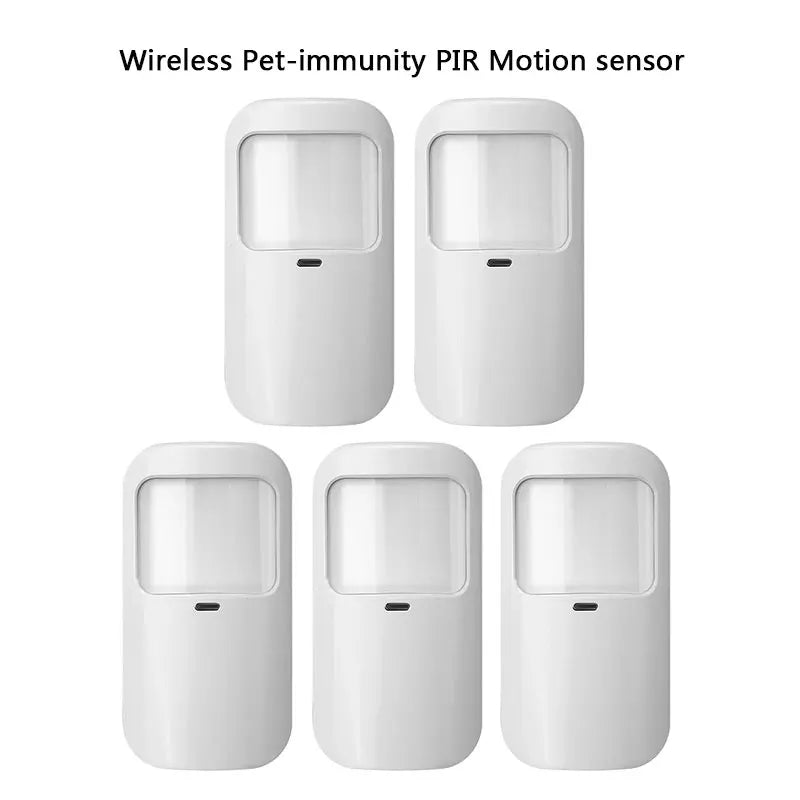 433MHz Wireless Pet-immunity PIR Motion Sensor Detector 15kg Pet Immune EV1527 Code Smart Home Security Host Alarm Accessories