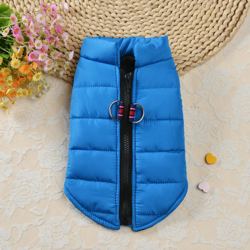 Waterproof Pet Jacket Winter Warm Dog Clothes for Small Dogs Puppy Cat Vest Chihuahua Costume Pug Poodle Yorkie Schnauzer Coats