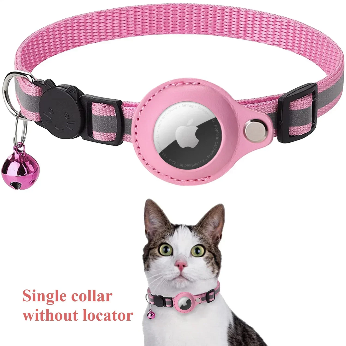 Bluetooth Cat Dog Pet Anti-lost Tracker Pet GPS Tracker Smart Locator Dog Brand Pet Detection Wearable Tracker Reflective Collar