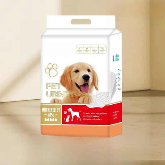100/50/40/25PCS High Absorbent Thick Dogs Diapers Disposable Puppy Training Pee Pads Quick Dry Surface Mat Clean Cushion 배변패드