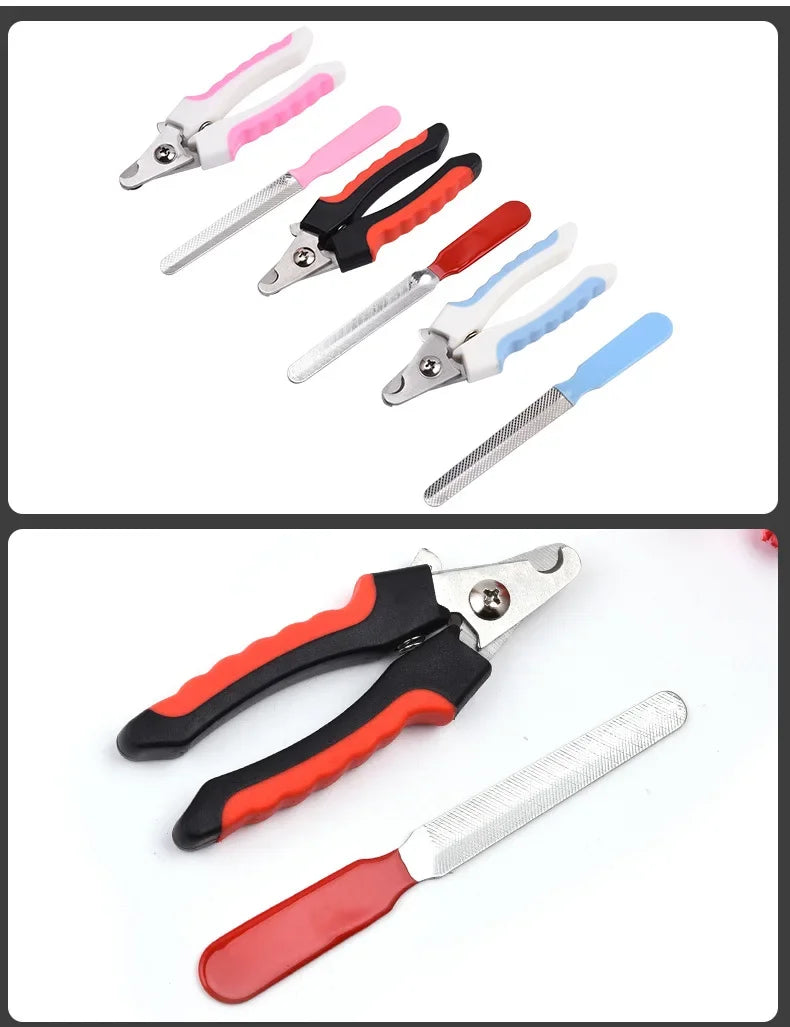Dog Nail Clipper Scissors Kitten Nail Toe Claw Clippers Trimmer Grooming Tools General Pet Supplies Animals Paw Care Tool Kits