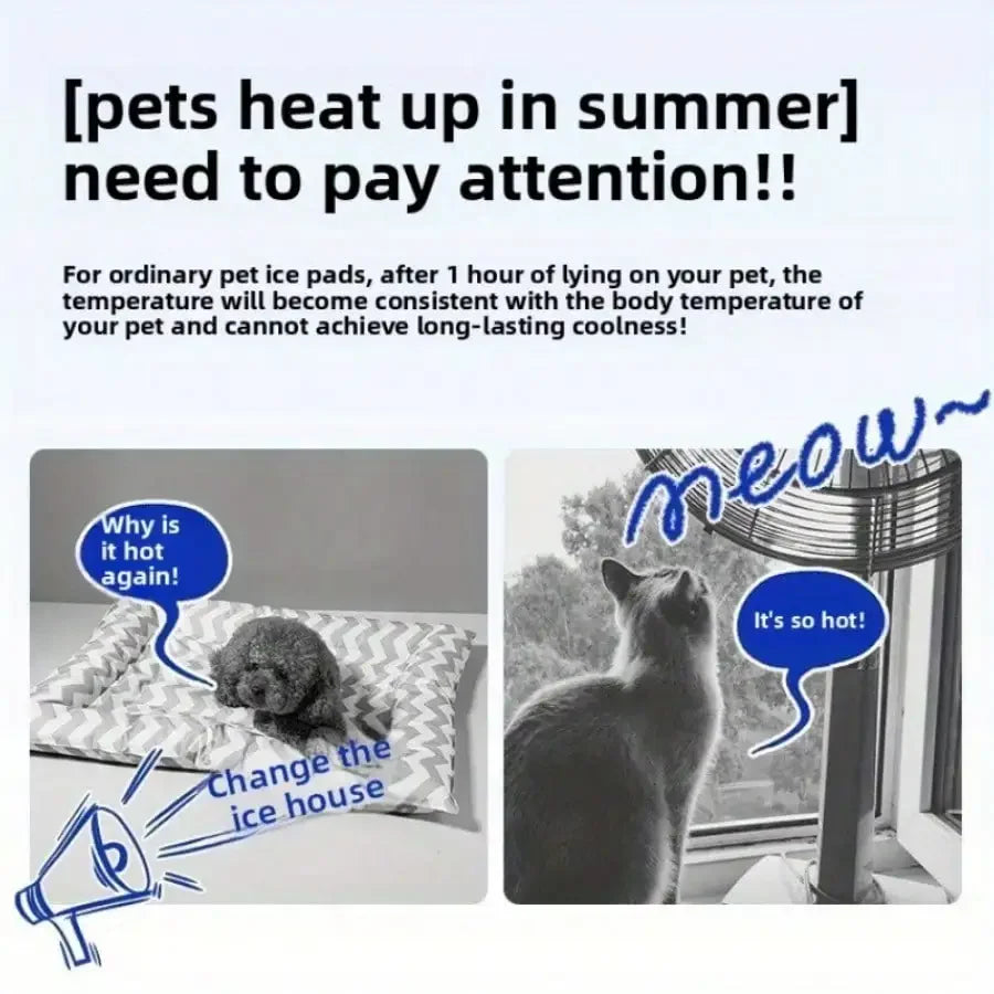 Pet House  summer small Cat dog Ice House Air Conditioning BED Summer Cooling Tool Nest Dog Dog Four Seasons Pet Ice House