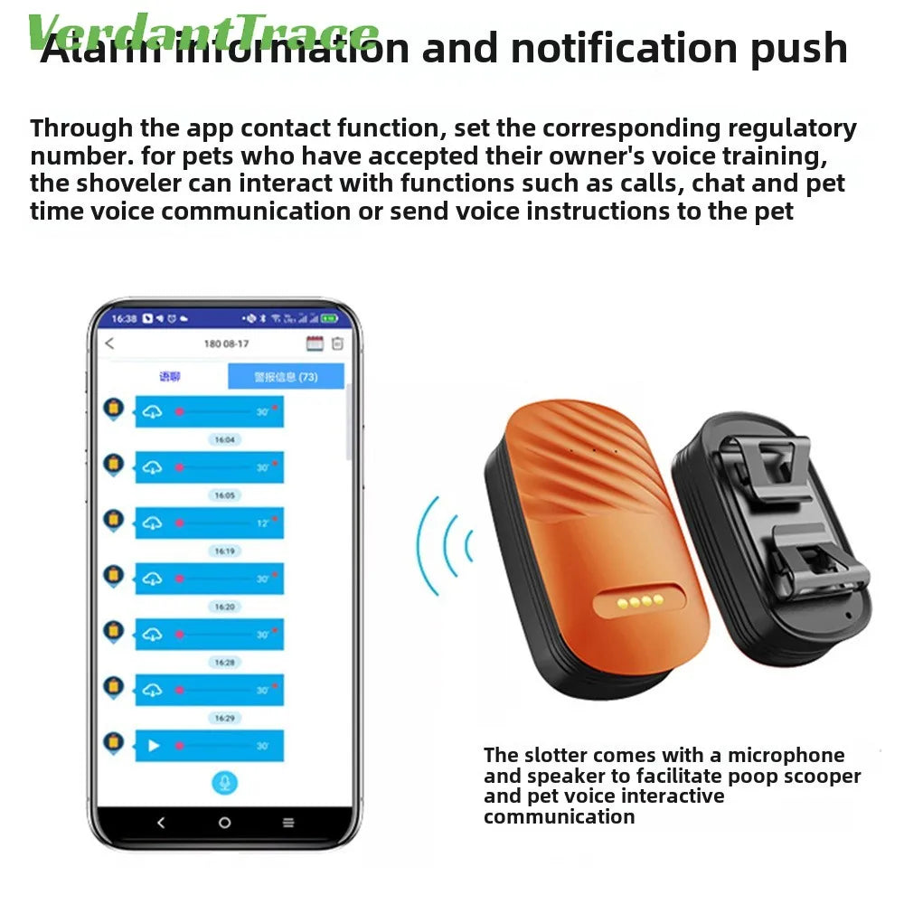 4G GPS Pet Tracker Waterproof Anti-Loss Collar Device for Dogs Cats Sheep Real-Time Location & Activity Monitor Farm Home Use
