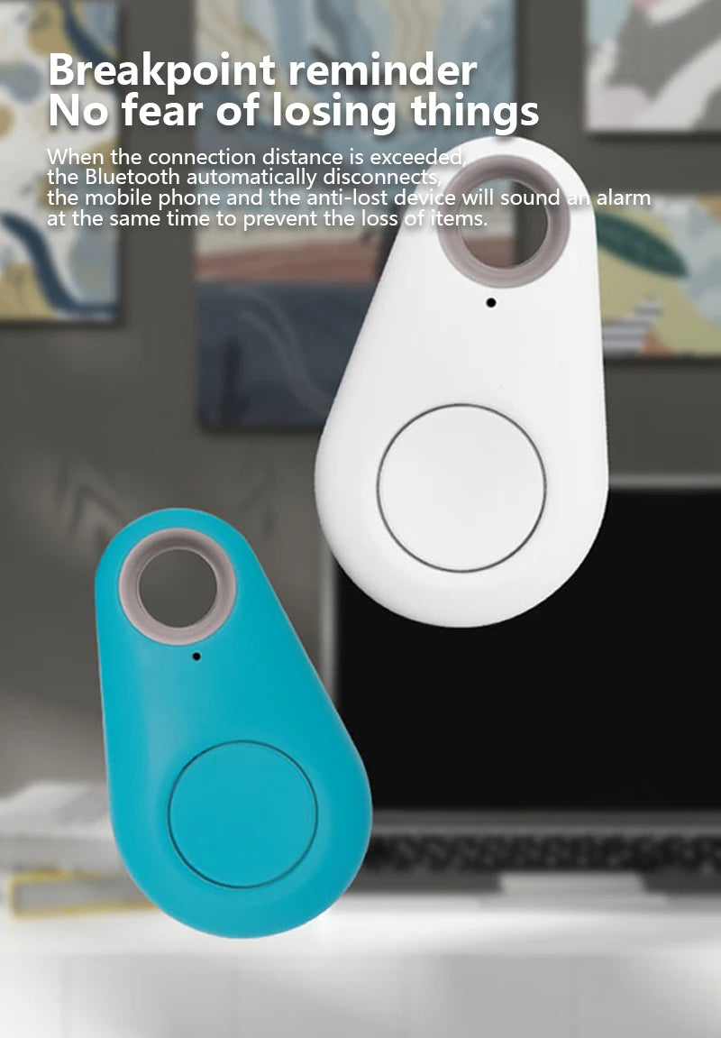 Bluetooth 5.0 Anti-lost Pet Finder Ios/android Locator Cat And Dog Mobile Wallet Child Safety Two-way Alarm Key Tracker