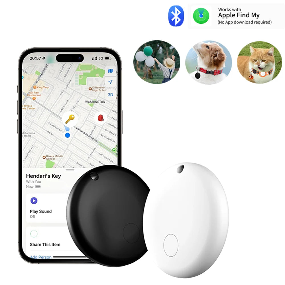 Find My GPS Mini Portable Tracking Mobile Tracking Anti Loss Smart Device Location Alarm Reminder Find Pet Key Wallet Tracker