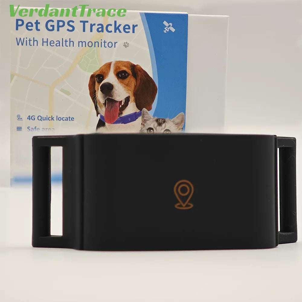 Waterproof 4G GPS Pet Tracker Mini Body Camera for Dog Cat Outdoor Adventures Smart Collar Tracking Video Recording VerdantTrace