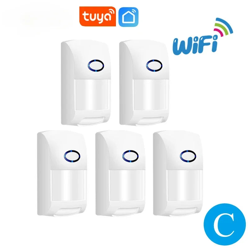 Tuya WiFi Motion Detector 25kg Pet Immune Sensor PIR Infrared Detectors APP Remote Control Smart Home Security Alarm