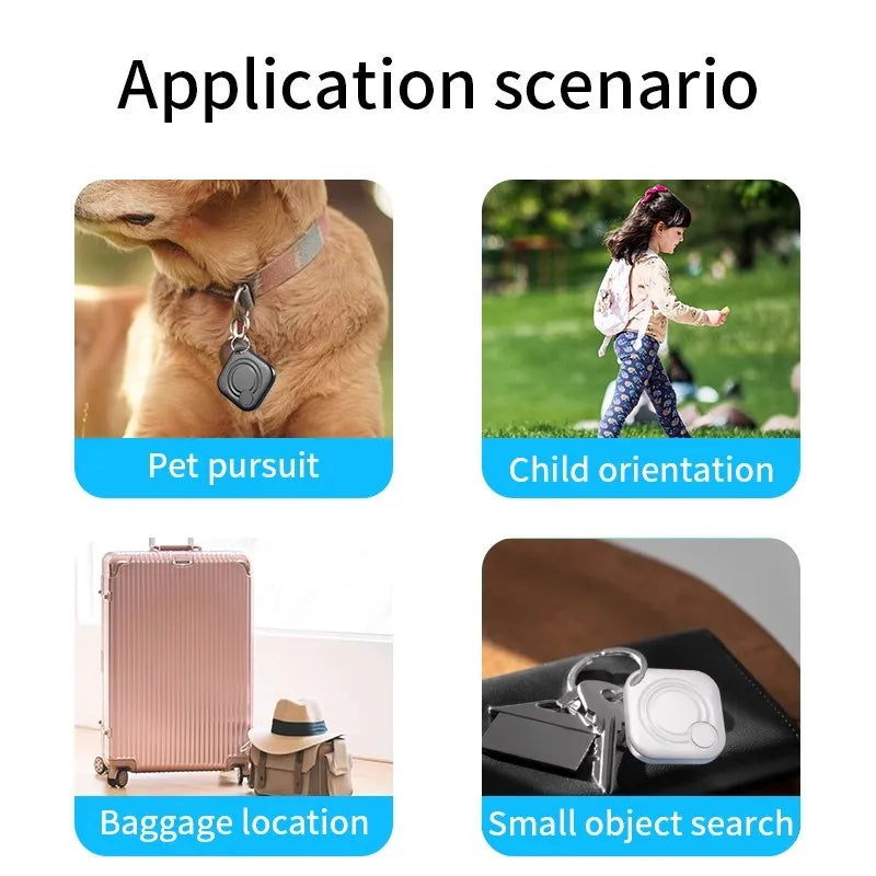 Pet GPS Tracker Smart Finder Anti-lost Device Mini GPS Tracker for Wallet Kids Dog Key Finder IOS Find My App