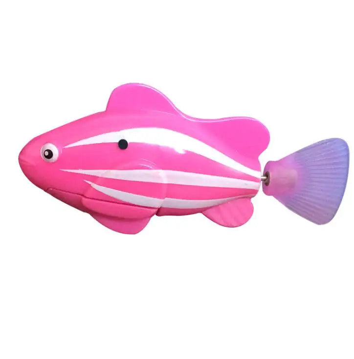 New Funny Swimming Electronic fish Activated Battery Powered Toy  Pet for Fishing Tank Decorating toys