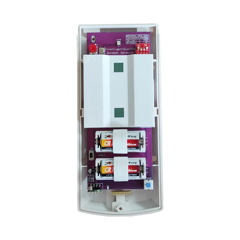 433MHz EV1527 Outdoor Wireless 2 PIR Motion Sensor Pet Immune 20KG with Tamper Switch for Intrusion Burglar Alarm System
