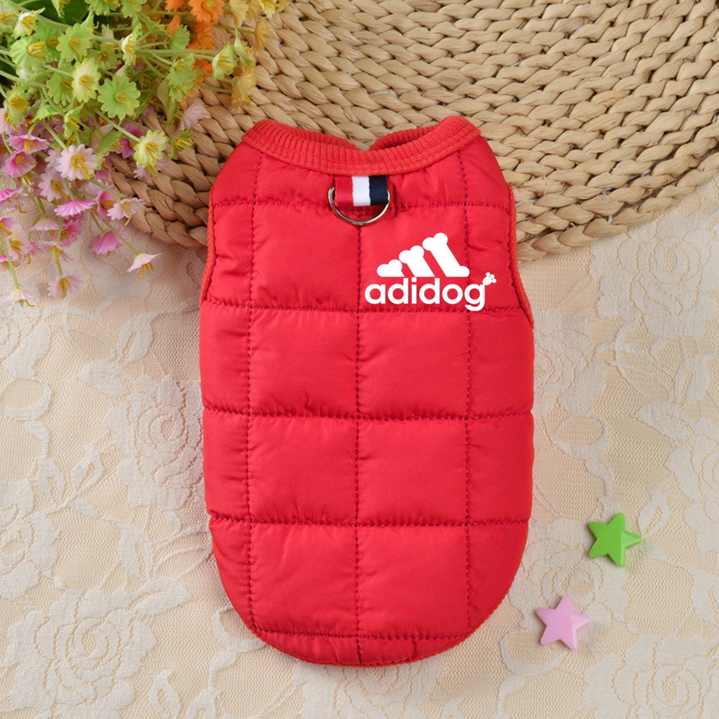 Pet Dog Clothes Adidog Dog Hoodies Autumn Winter Warm Coat for Large Dogs Jacket Sweater Puppy French Bulldog Clothing