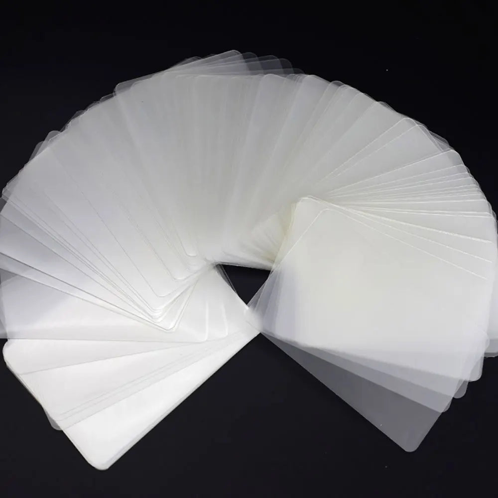 For Fun 3/4/5/6 Inch 100 Sheets 60 Mic Thermal Laminating Film PET Plastic Film For Photo/Card/Picture Hot Laminator Film