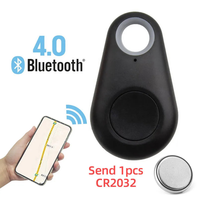 Smart Bluetooth GPS Tracker, Key Locator, Pet Anti-Lost Sensor Device, With Bluetooth, For Kids, Wallets, Luggage, Suitcases