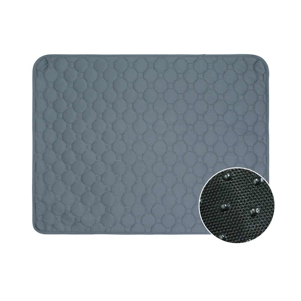 Reusable Dog Pee Pad Blanket Absorbent Diaper Washable Puppy Training Pad Pet Bed Urine Mat for Pet Car Seat Cover Pet Supplies