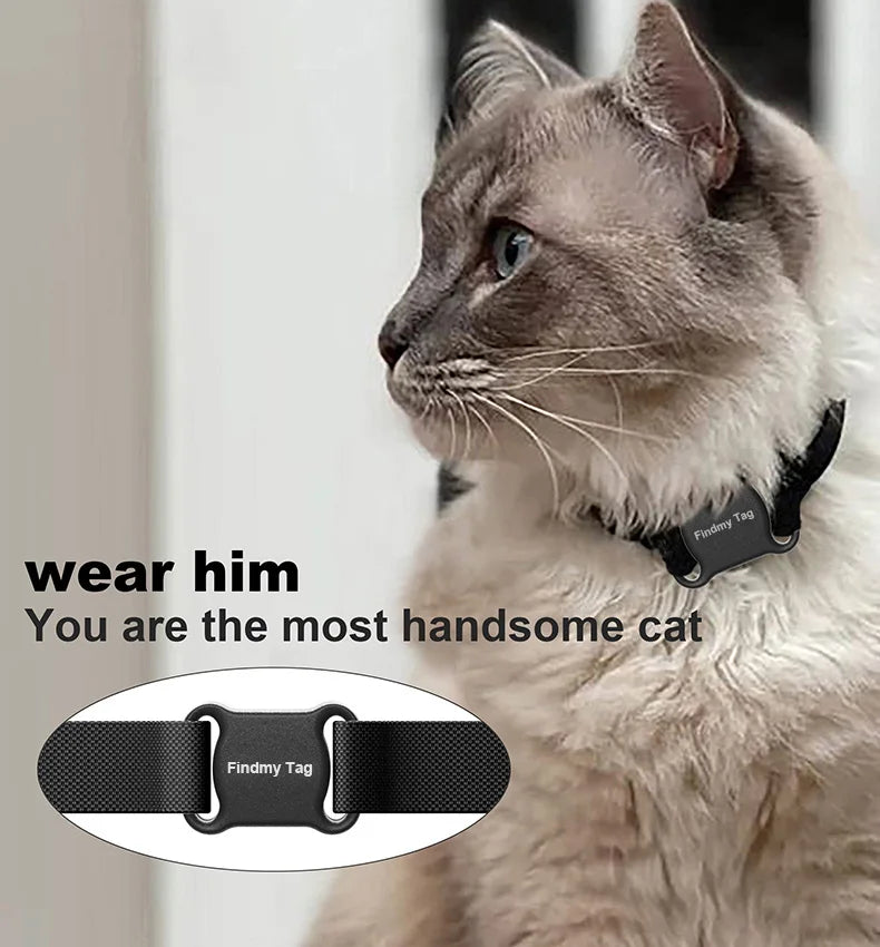 Findmy Tag Global Pet Locator for cats and dogs tracking locating artifact