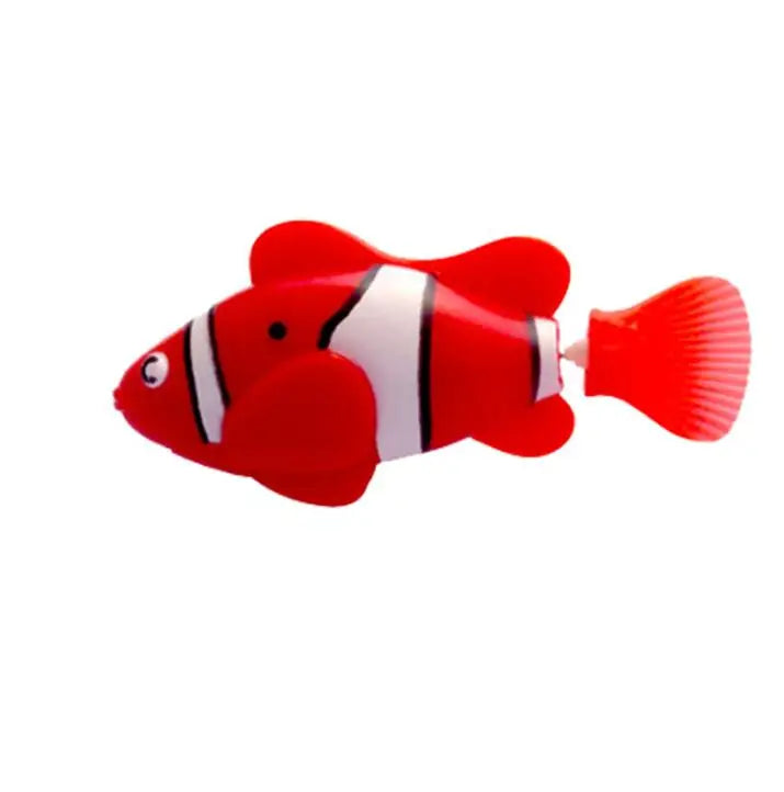New Funny Swimming Electronic fish Activated Battery Powered Toy  Pet for Fishing Tank Decorating toys