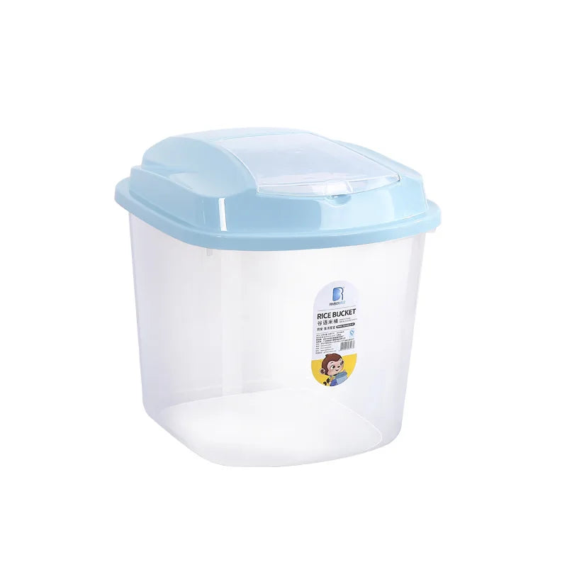 Rice Storage Container 25kg Airtight Dog Pet Dry Grain Rice Food Storage Containers With Insect-resistant Lid Large