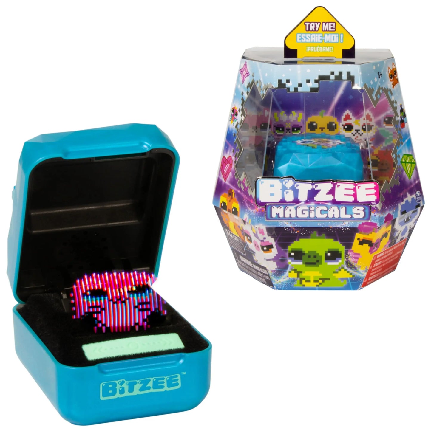 Original Bitzee Magicals Electronic Interactive Fantastical Digital Friends Pet Touch React  Toys Virtual Game Smart Girls Toys